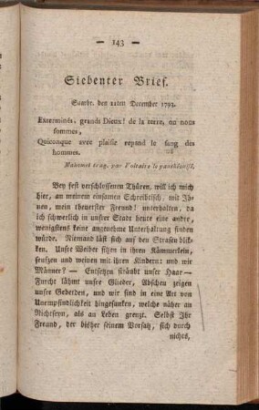 Siebenter Brief