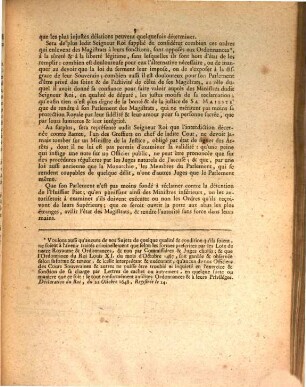 Arrêtés du Parlement de Bordeaux, du 26 Mai 1756 : extrait des registres de Parlement