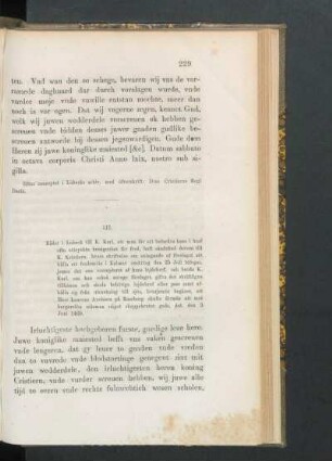 111. [Rådet i Lübeck till K. Karl om fredsunderhandlingen, dat. s. d.]