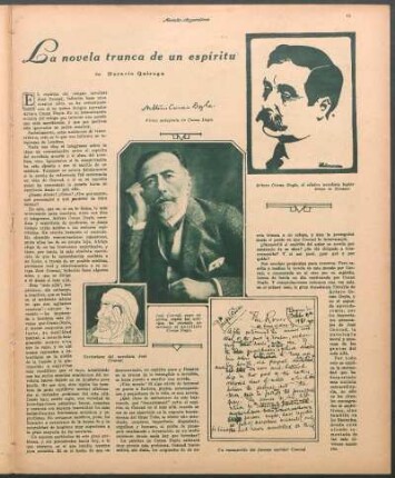 La novela trunca de un espíritu