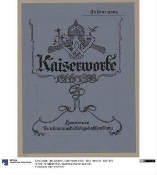 Kaiserworte 1888 - 1898