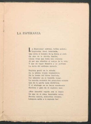 La esperanza