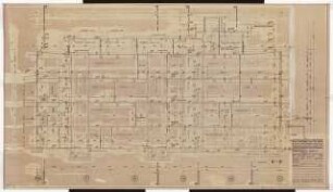 Physikalische Institute der Universität Köln: Kernphysik Schnitt E-E, 1:50