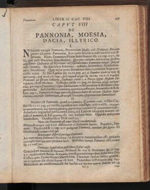 Caput VIII. De Pannonia, Moesia, Dacia, Illyrico
