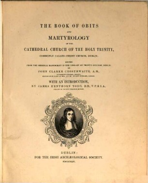 The Irish Archaeological Society. 3. 1844