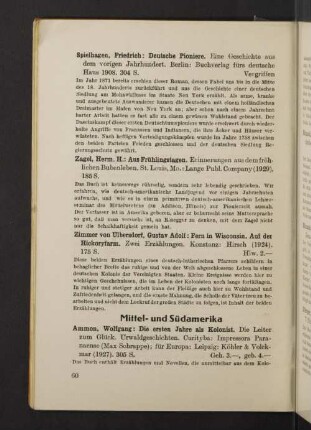 MIttel- und Südamerika