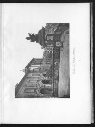 Terrasse am alten Fürstenbau mit Schilderhaus