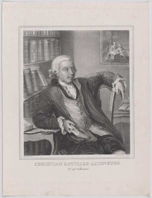 Bildnis des Christian Gottlieb Altenburg