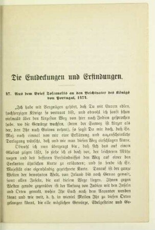 Die Entdeckungen und Erfindungen