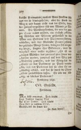 CVI. Griselde - CXX. Griselde