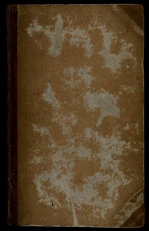 Manual 1785, Göttingen, 1785