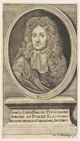 Bildnis des Samuel Liber Baro de Puffendorf