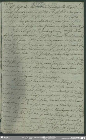 Eigenh. Brief von August Wilhelm von Schlegel an Friedrich von Schlegel, Jena, 14.09.1801