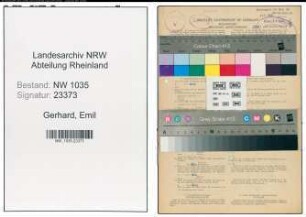 Entnazifizierung Emil Gerhard , geb. 18.10.1911 (Steiger)