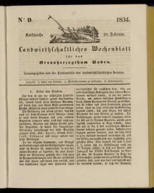 No 9. 28. Februar. 1834