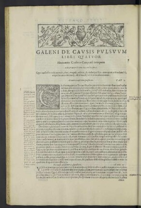 Galeni de causis pulsuum libri quatuor