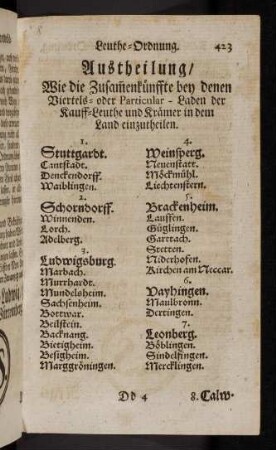 423-426, Austheilung. Register.