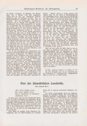 27-30 Von der schwäbischen Landmiliz