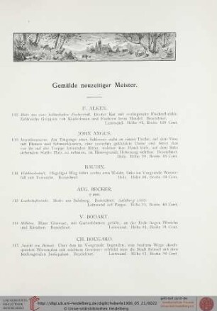 Gemälde neuzeitiger Meister (Nr. 112-28)