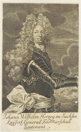 Bildnis des Johann Wilhelm zu Sachsen-Gotha