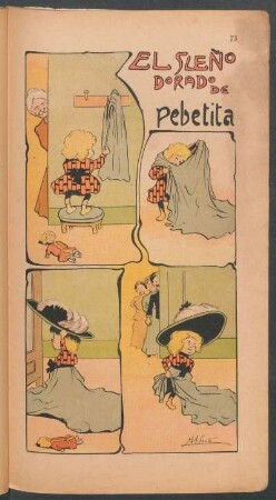 El sueño dorado de Pebetita - [Cómic]