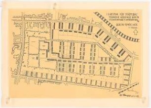 Berlin-Tempelhof: Lageplan 1:2000