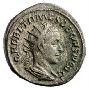 Münze, Antoninian, 250 - 251 n. Chr.?