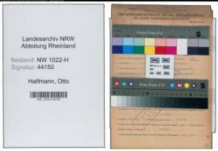 Entnazifizierung Otto Halfmann , geb. 08.03.1909 (Betriebsleiter)