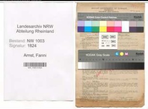 Entnazifizierung Fanni Arnst , geb. 18.03.1917 (Stenotypistin)