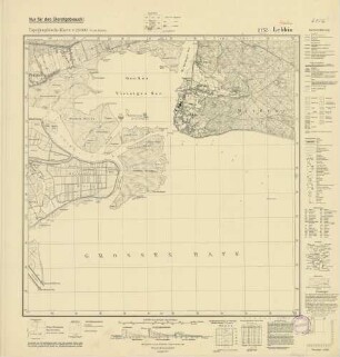 2152 (alte Nr.: 769) Lebbin, Topographische Karte 1:25000 (4cm - Karte)