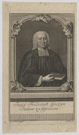 Bildnis des Jacob Friderich Georgius