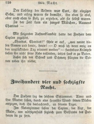 Zweihundert vier und sechzigste Nacht