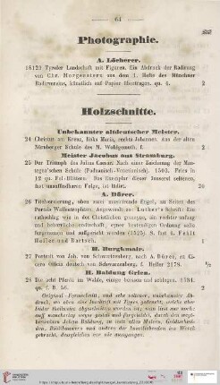 Holzschnitte (Nr. 24 - 34)