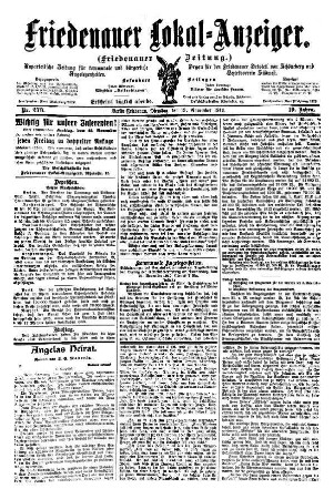 Nr. 273, 19.11.1912