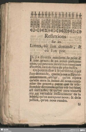 Lettres de Prieres
