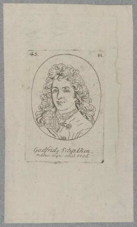 Bildnis des Godfridus Schalken
