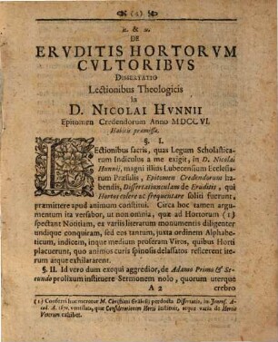 Georgii Henrici Goetzii ... Kēpophilos, seu de eruditis hortorum cultoribus, von gelehrten Gärtnern