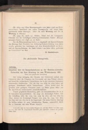 Der akademische Gesangverein.