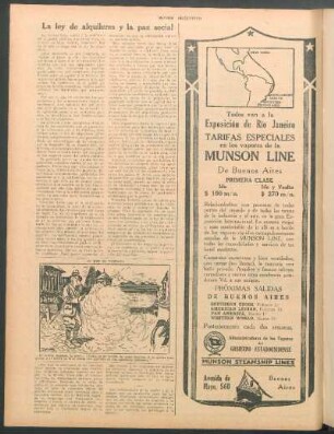 La ley de alquileres y la paz social