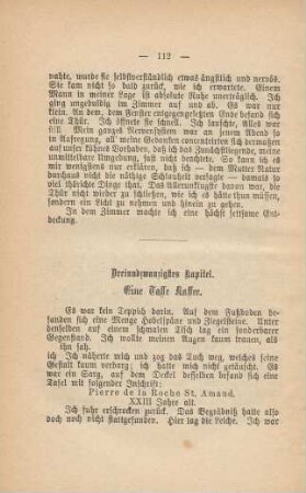 Dreiundzwanzigstes Kapitel. Eine Tasse Kaffee