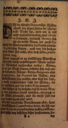 Die Entdeckten Reqvisita Realia, wodurch zum wahren Fundament der Hermetischen Wissenschafft vollkommen zu gelangen