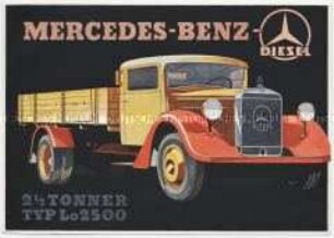Lastkraftwagen mit Dieselmotor Typ Lo 2500