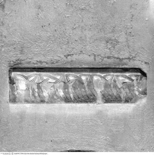 Fragment eines Pfeilers einer Chorschranke