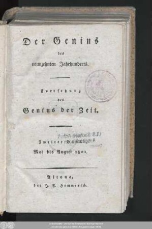 2.1801: Der Genius des neunzehnten Jahrhunderts