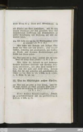 III. Von der Glückseligkeit wahrer Christen.