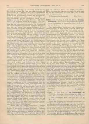 626 [Rezension] Hübler, Bernh., Kirchliche Rechtsquellen