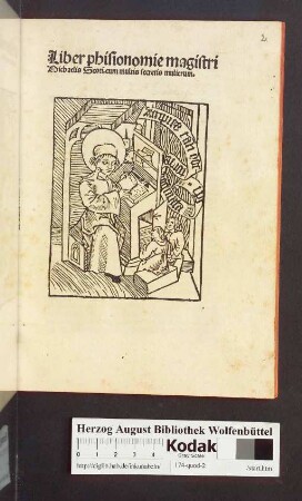Liber phisionomie magistri Michaelis Scoti. cum multis secretis mulierum
