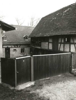 Blankenhain (Kreis Werdau)-Rußdorf, Am Lindenberg 2. Dreiseithof