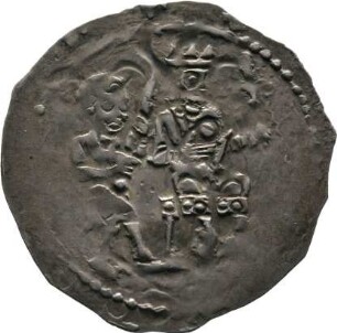 Münze, Denar (Dünnpfennig), 1160 - 1170