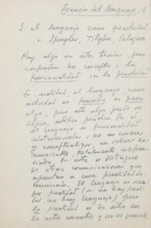 2-13, Teil 14 (Esencia del lenguaje)